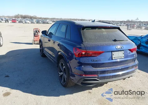 2023 Audi Q3 Premium Plus 45 Tfsi S Line Quattro Tiptronic z USA, uszkodzony, nr VIN WA1EECF31P1022422